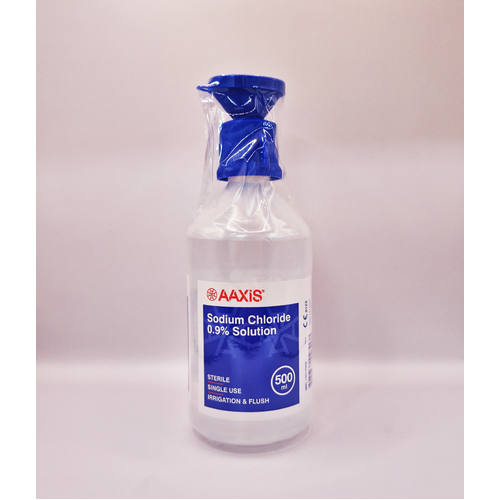 ST JOHN Sodium Chloride 0.9% Saline Solution 500ml Medical First Aid #512204