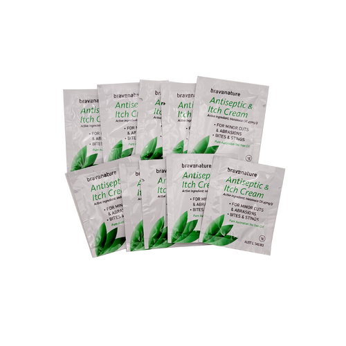 ST JOHN Antiseptic & Itch Cream Sachet 1g Pack of 10 #515410