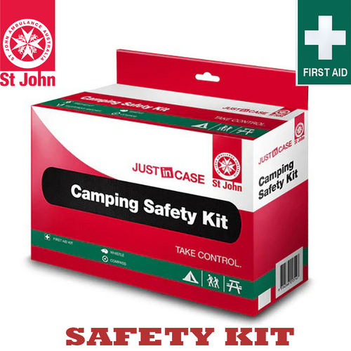New ST JOHN AMBULANCE Camping First Aid Safety Kit, Outdoor Kit #600207