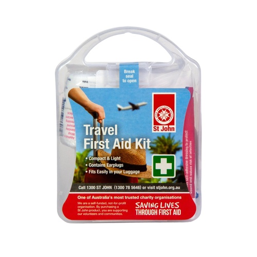 ST JOHN Travel First Aid Kit Emergency Medical Supplies #601009