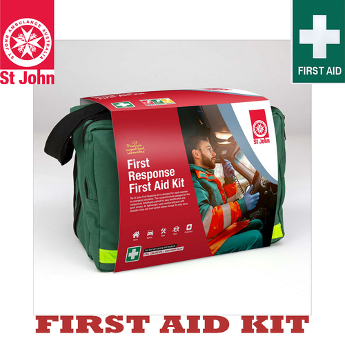 New ST JOHN AMBULANCE First Response First Aid Kit, Lightweight #625301