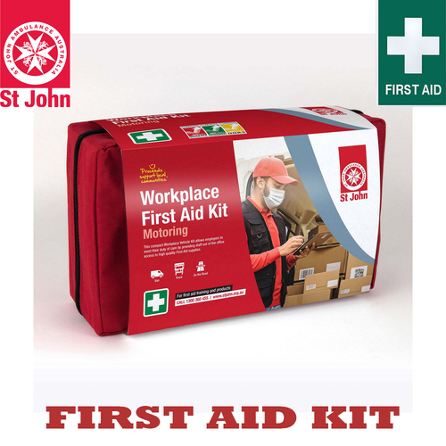 New ST JOHN AMBULANCE Workplace National First Aid Kit for Car #677402