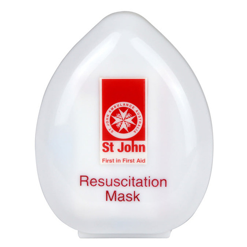 ST JOHN Reusable Resuscitation Mask CPR First Aid Emergency Protection #8883548
