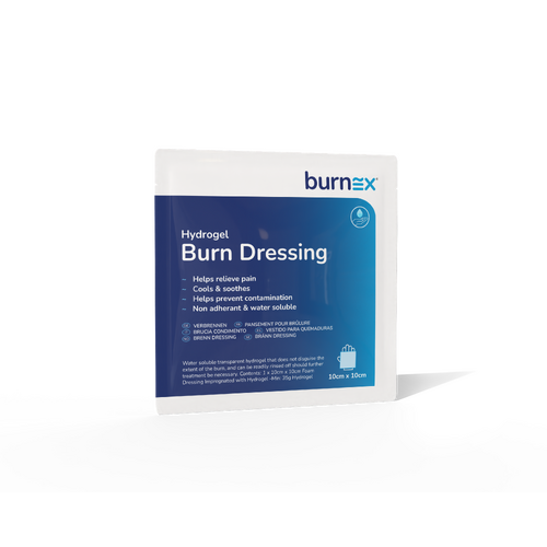 ST JOHN Burn Gel Dressing 10cm x 10cm Medical First Aid Wound Care #8885145