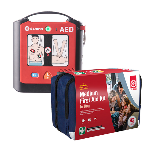 ST JOHN Home Safety Bundle First Aid Emergency Preparedness Kit #888X1HS