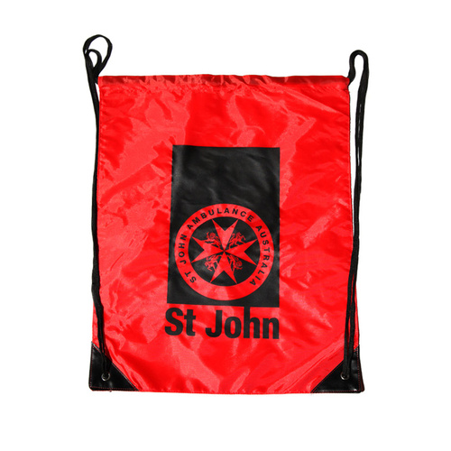 ST JOHN STJ Nylon Polyester Branded Backsack 49cm x 36cm #MER1021