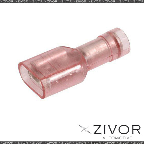New NARVA Terminal Female Blade Red 6.3mm (100Pk) 56141