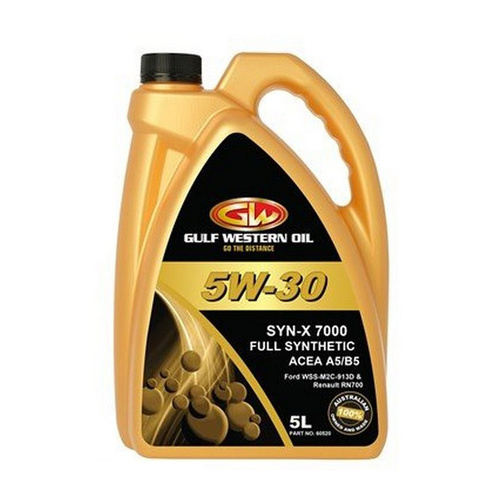 GULFWESTERN Syn-x 7000 (sae 5W-30) 5 Litre #60520