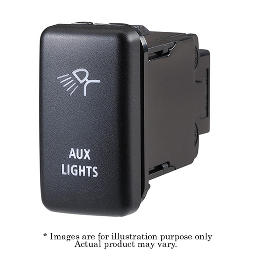 NARVA OE Style Blue LED Illuminated Aux Light on/off Switch Fits Toyota 63318BL