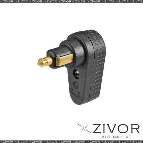 New NARVA Thermoplastic Right Angle Merit Plug 82107BL