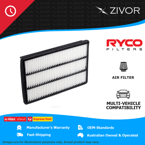 New RYCO Air Filter - Panel For MITSUBISHI PAJERO NX 3.2L 4M41 Di-D A1449