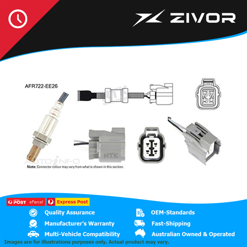 NTK Oxygen/lambda Sensor Pre-catalytic Converter For SUBARU LEGACY #AFR722-EE26