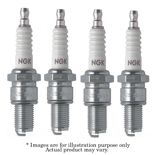 4x New NGK Standard M14x1.25 Non-Resistor Spark Plug B10ES