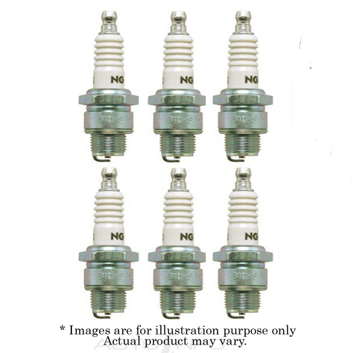 6x New NGK M14x1.25 Non-Resistor Standard Spark Plug B4H