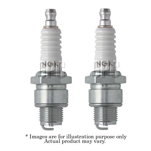 2x New NGK Standard M14x1.25mm Non-Resistor Spark Plug B9HS-10