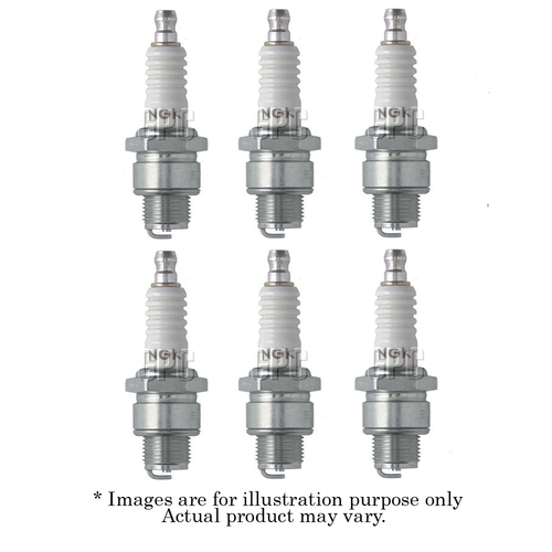 6x New NGK Standard M14x1.25mm Non-Resistor Spark Plug B9HS-10