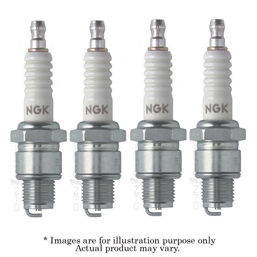 4x New NGK M14x1.25 Non-Resistor Standard Spark Plug B9HS