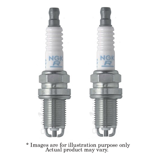 2x NGK Spark Plug For Mitsubishi FTO GPX. 2 Dr 2.0L 6A-12 V6 24V DOHC BKR7EKC-N