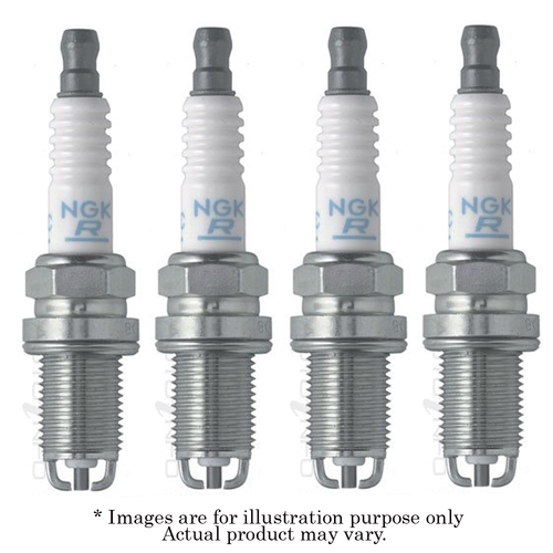 4x NGK Spark Plug For Mitsubishi FTO GPX. 2 Dr 2.0L 6A-12 V6 24V DOHC BKR7EKC-N