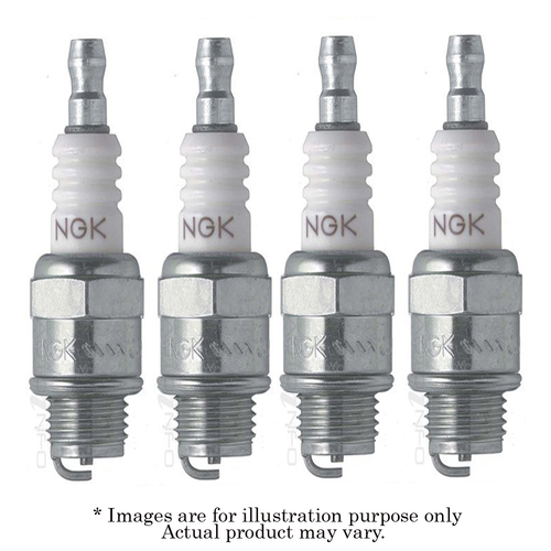 4x New NGK M14x1.25 Non-Resistor Standard Spark Plug BM4A