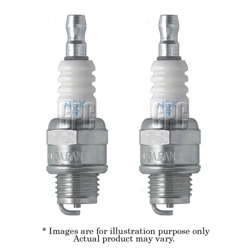 2x New NGK Standard M14x1.25mm Resistor Spark Plug BMR6A