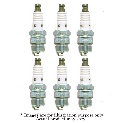 6x New NGK M14x1.25 Non-Resistor Standard Spark Plug BP4FS