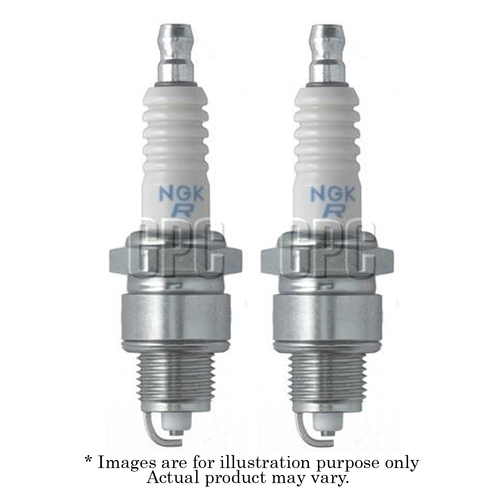 2x New NGK Standard M14x1.25mm Resistor Spark Plug BPR7HS-10