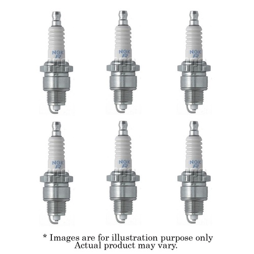 6x New NGK Standard M14x1.25mm Resistor Spark Plug BPZ8H-N-10