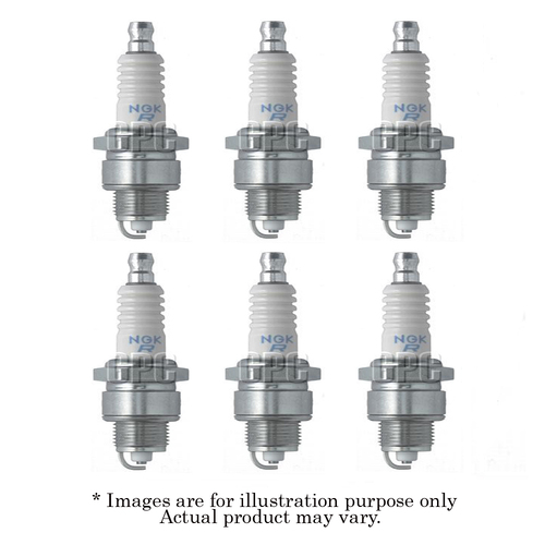 6x New NGK Standard M14x1.25mm Non-Resistor Spark Plug BPZ8HS-10