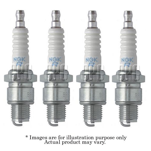 4x New NGK Standard M14x1.25mm Resistor Spark Plug BR7HS