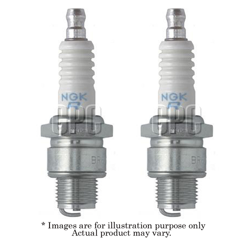 2 x New NGK Standard M14x1.25mm Resistor Spark Plug BR8HS