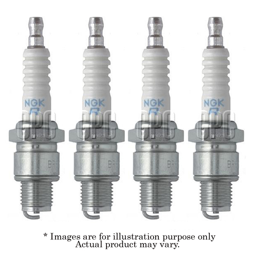4 x New NGK Standard M14x1.25mm Resistor Spark Plug BR8HS