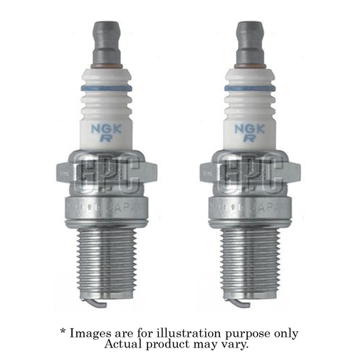2 x New NGK Racing M14x1.25mm Resistor Spark Plug BR9ECM
