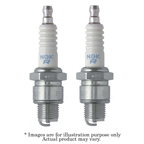 2x New NGK Standard M14x1.25 Non-Resistor Spark Plug BZ7HS-10