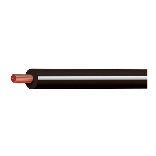TYCAB Single Core 4mm Black / White 30m Trace Cable #CB004A1-030BKWE