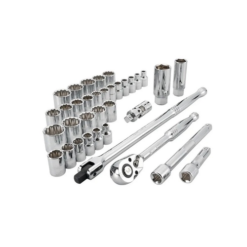 CHICANE 35 Piece 3/8? Inch Drive Socket Set #CH1001