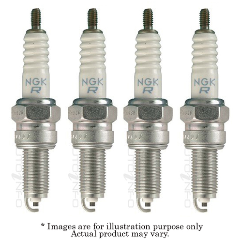 4x New NGK Standard M10x1.0 Non-Resistor with 1 Year Warranty Spark Plug CPR8EA-9