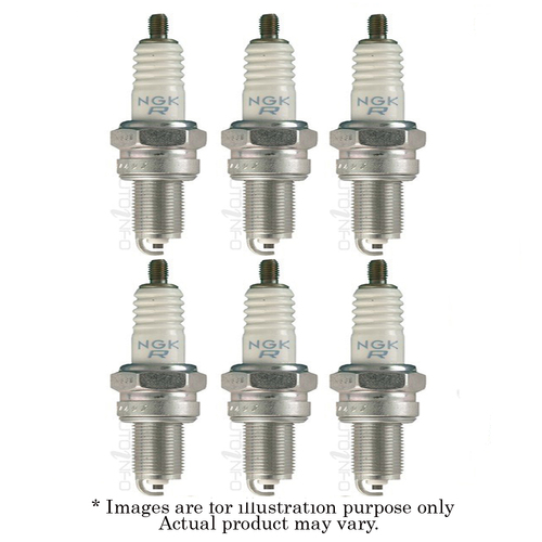 6x New NGK Standard M10x1.0 Non-Resistor with 1 Year Warranty Spark Plug CPR8EA-9