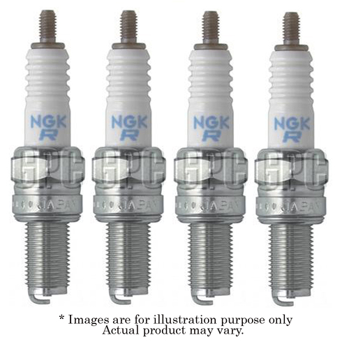 4x New NGK Standard M10x1.0mm Resistor Spark Plug with 1 Year Warranty CR10E