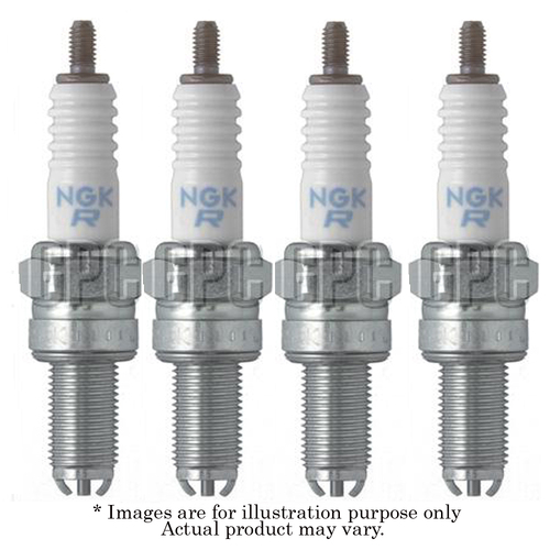 4x New NGK Standard M10x1.0mm Resistor Spark Plug CR10EK