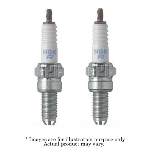 2x New NGK Standard M10x1.0mm Resistor Spark Plug with 1 Year Warranty CR8EK