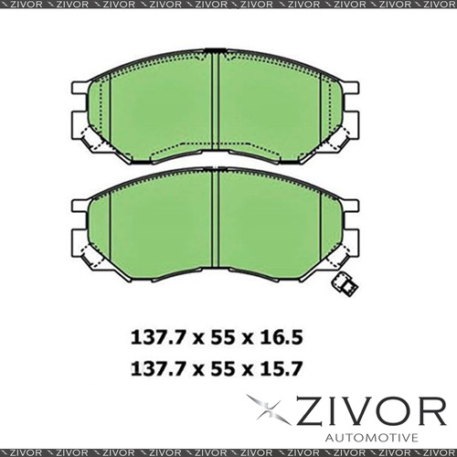 PROTEX Front Brake Pads For Mitsubishi Triton MK Express Post By ZIVOR #DB1297B
