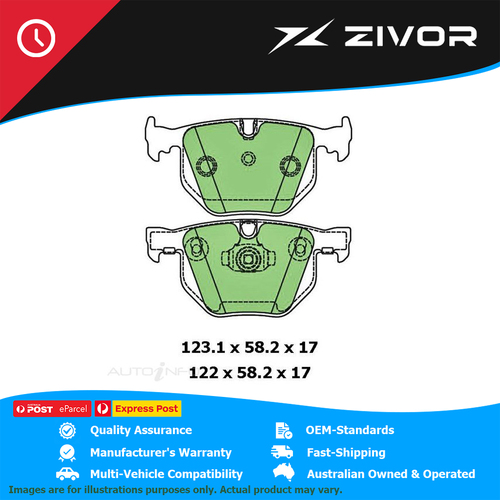PROTEX Ultra Brake Pads For BMW X6 XDRIVE 35i F16 N55830 2015-2018 #DB1694CP