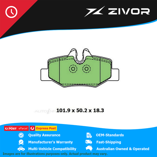 New PROTEX Brake Pads For MERCEDES BENZ VITO LWB 113CDI 2.1L OM651.940 #DB1966UP