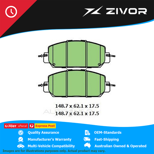 New PROTEX Brake Pads For HONDA CRV VI RW 2.0L R20Z #DB3267CP