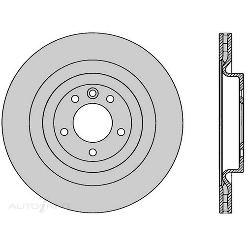 New PROTEX Brake Disc Ultra Rotor - Rear For Range Rover Sport 2005-2020 DR1049