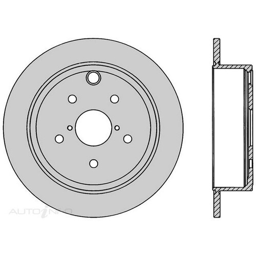 New PROTEX Brake Disc Ultra Rotor - Rear For Subaru WRX 2014-2021 DR1073