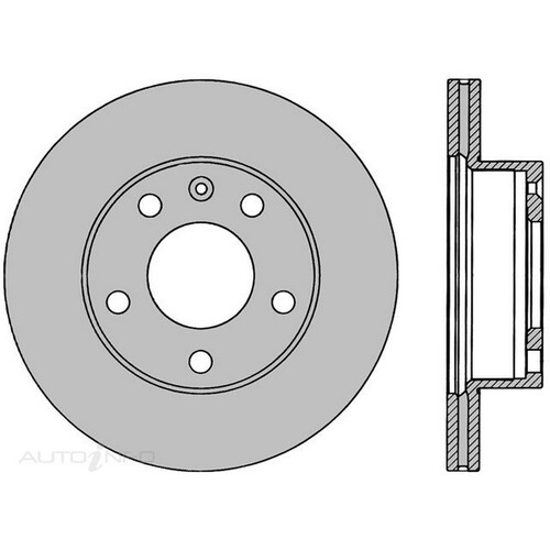 New PROTEX Brake Disc Ultra Rotor For LDV V80 2013-2021 DR1278