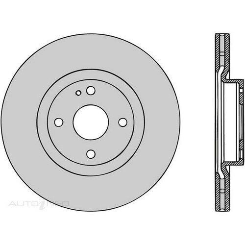New PROTEX Brake Disc Rotor For Mazda MX5 2015 - 2021 DR1279