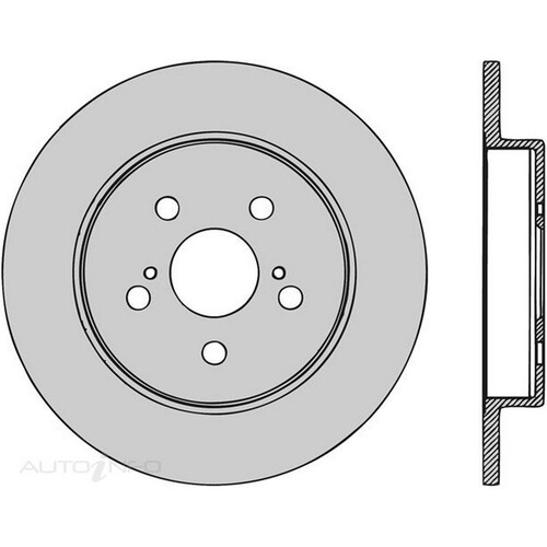 New PROTEX Brake Pads For Toyota Corolla 2018 - 2021 DR1285